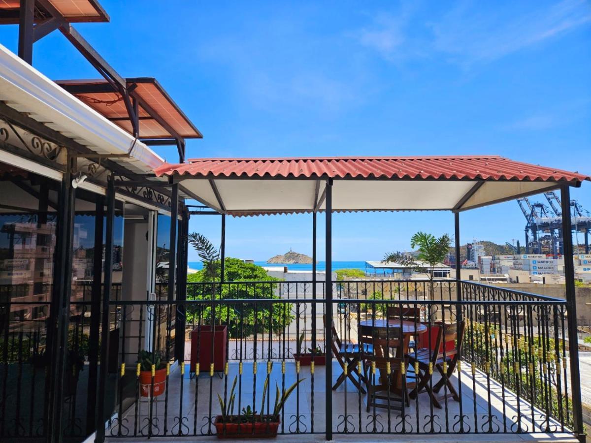 סנטה מרתה Hotel Carolina Del Mar מראה חיצוני תמונה